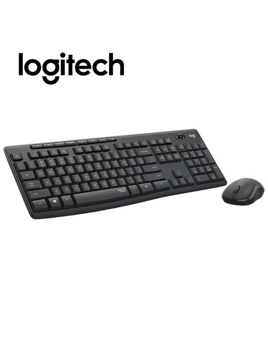 TECLADO KIT WIRELESS LOGITECH MK295 SILENT ( 920-009792 ) BLACK Online