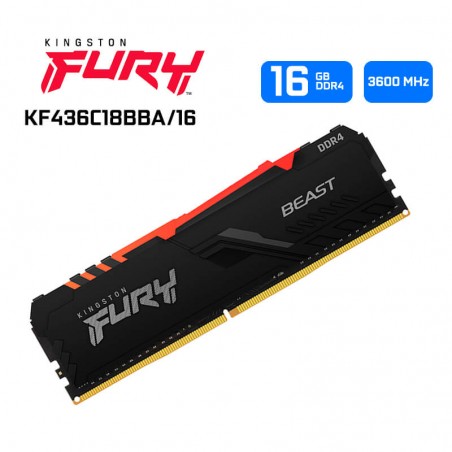 MEMORIA DDR4 KINGSTON 16GB...