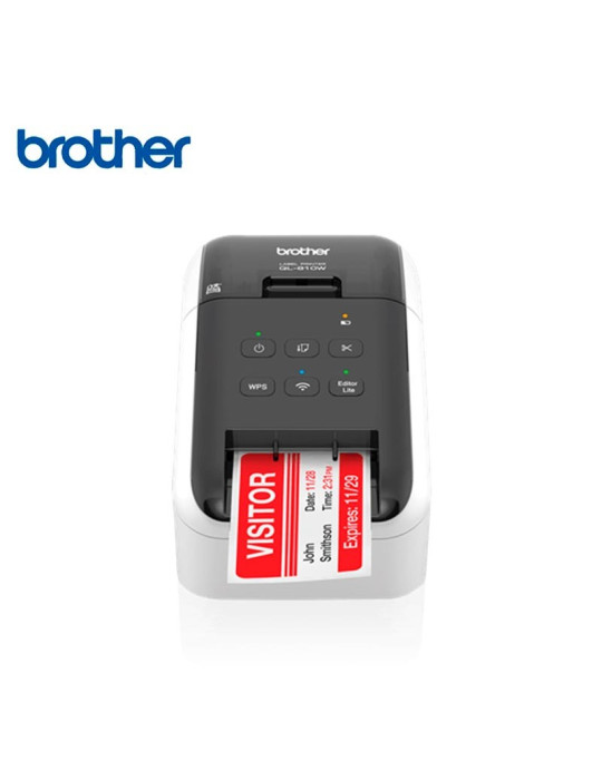 IMPRESORA ETIQUETA BROTHER QL810W ULTRA FAS WIFI Online
