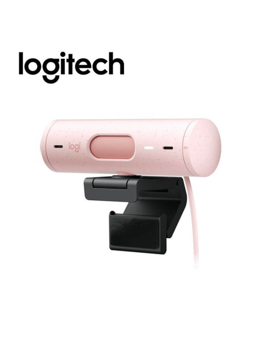 CAMARA WEB LOGITECH BRIO 500 ( 960-001418 )  ROSE - COMPUDEL