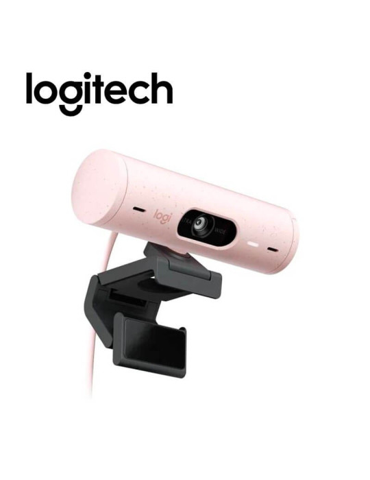 CAMARA WEB LOGITECH BRIO 500 ( 960-001418 )  ROSE - COMPUDEL