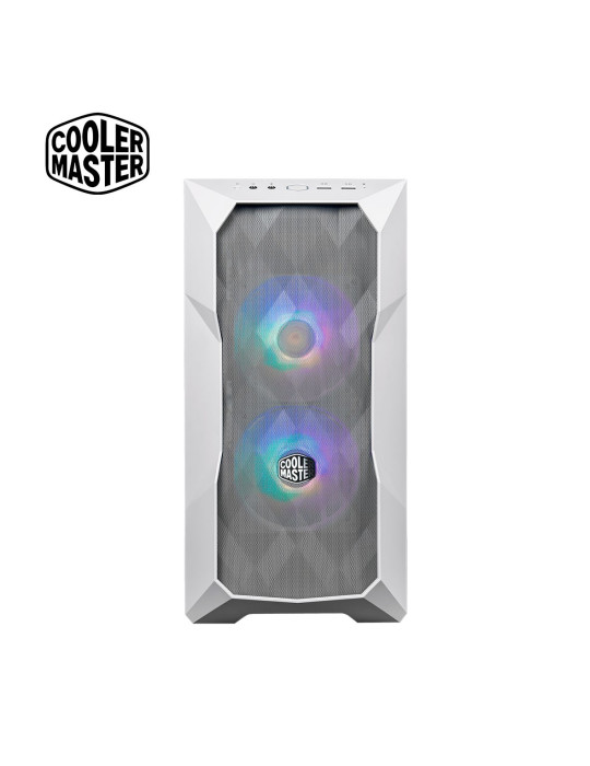 Case Cooler Master Masterbox TD300 ( TD300-WGNN-S00 ) Mesh ARGB White