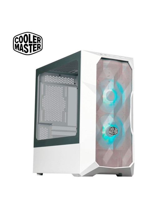 Case Cooler Master Masterbox TD300 ( TD300-WGNN-S00 ) Mesh ARGB White