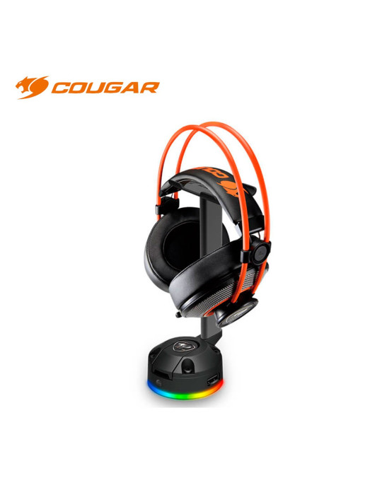 SOPORTE AUDIFONO COUGAR BUNKER S ( 3MBSRXXB.0001 ) BLACK RGB