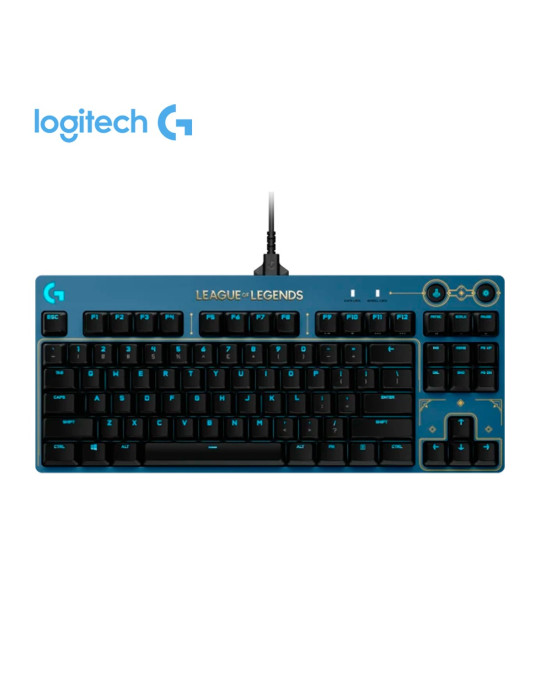 TECLADO GAMING LOGITECH PRO LOL 2 ( 920-010533 ) SWITCH BROWN Online