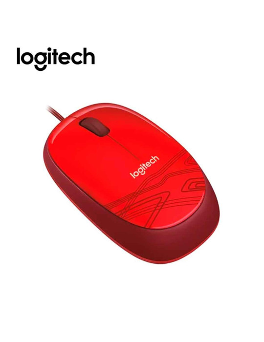 MOUSE LOGITECH M105 ( 910-002959 ) C/DISEÑO USB RED Online