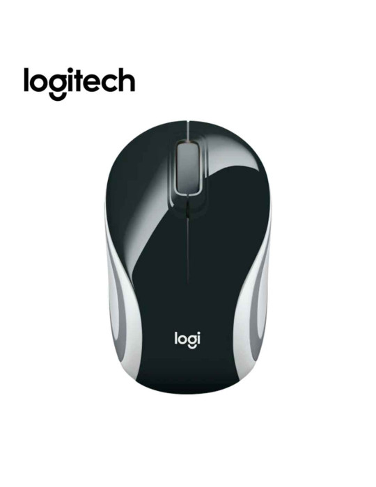 MOUSE WIRELESS MINI LOGITECH M187 ( 910-003251 ) REFRESH BLACK