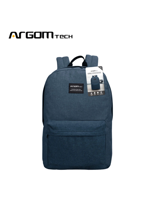 MOCHILA ARGOMTECH STARK ( ARG-BP-1342BL ) 14.1" BLUE