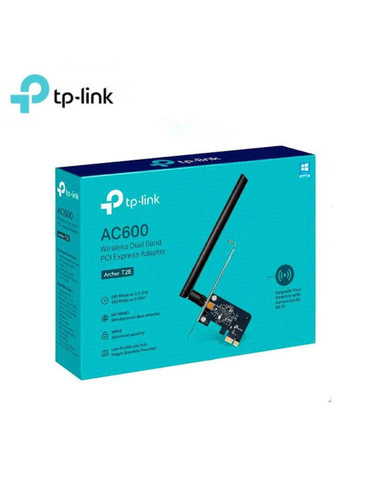 ADAPTADOR TP-LINK ( ARCHER T2E ) AC600 DUAL BAND