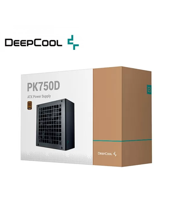 Fuente 750W Deepcool PK750D ( R-PK750D-FA0B-US ) 80 Plus Bronze