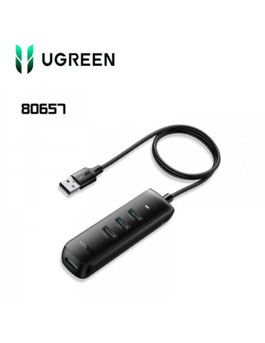 HUB USB 3.0 4TP UGREEN CM416 ( 80657 ) BLACK