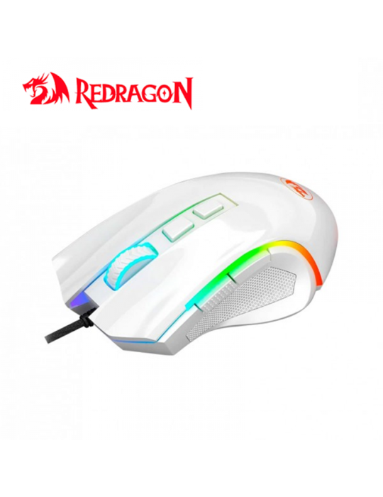 Mouse Gaming Redragon Griffin ( M607W ) 7200 Dpi White Rgb