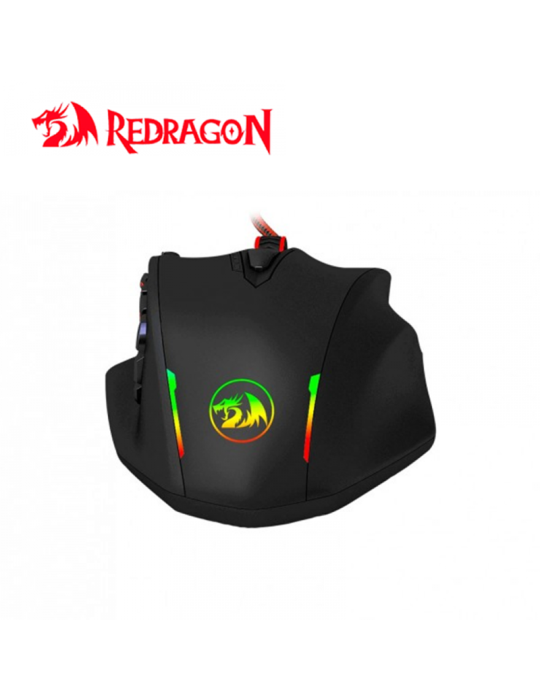 MOUSE GAMING REDRAGON IMPACT M908 ( M908 ) 12400 DPI BLACK RGB Online