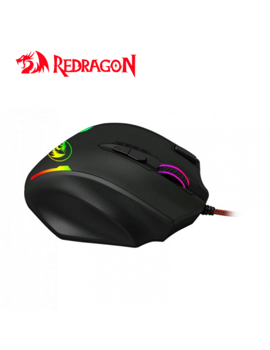 MOUSE GAMING REDRAGON IMPACT M908 ( M908 ) 12400 DPI BLACK RGB Online