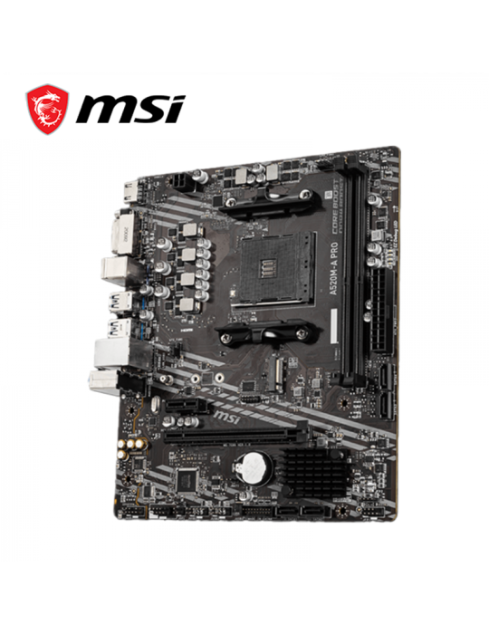 Placa Amd Msi A520m-a Pro (911-7C96-034) Ddr4 Am4