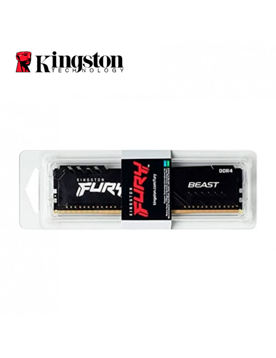 Memoria Ddr4 Kingston 8gb 3200mhz (KF432C16BB/8) Fury Beast Black 1x8