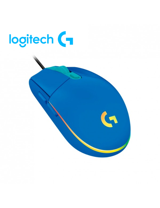 MOUSE GAMING LOGITECH G203 LIGHTSYNC OPTICAL ( 910-005792 ) 8000 DPI RGB BLUE Online
