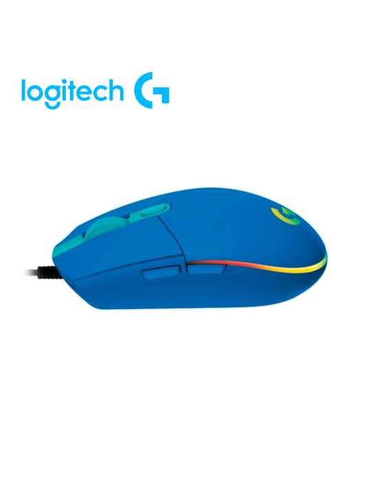 MOUSE GAMING LOGITECH G203 LIGHTSYNC OPTICAL ( 910-005792 ) 8000 DPI RGB BLUE Online