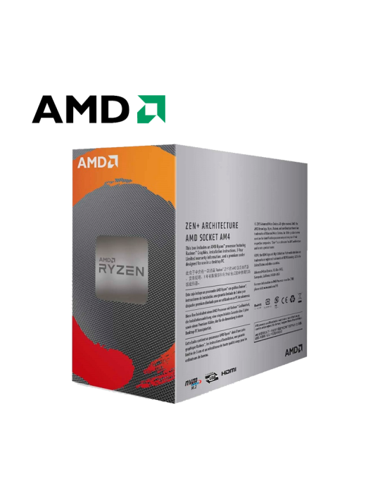 Procesador Amd Ryzen 3 3200g (YD3200C5FHBOX) 3.6ghz 6mb Am4