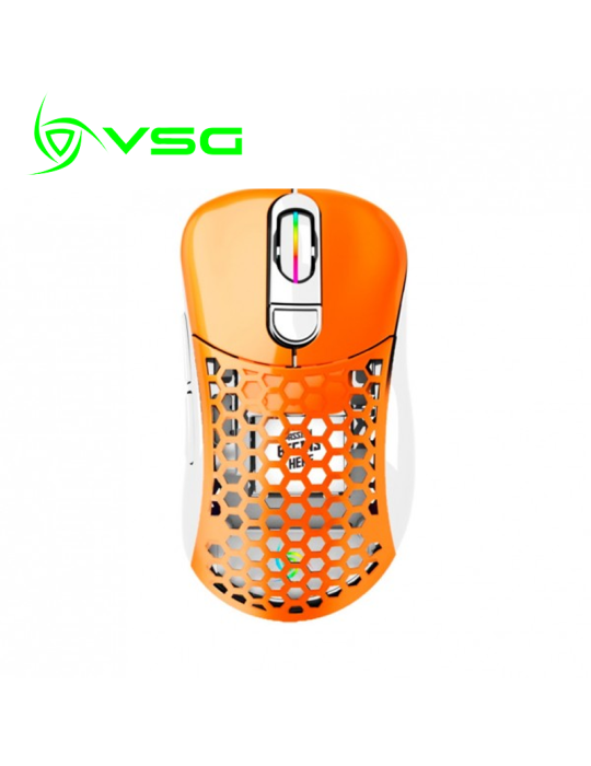 SKIN VSG MOUSE AQUILA AIR & FLY ORANGE GLOSSY