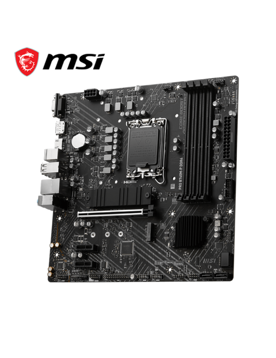 Placa Intel Msi Pro B760m-p (911-7E02-020) Ddr4 Lga 1700