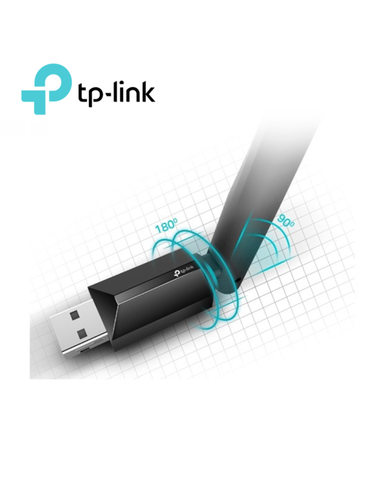 ADAPTADOR USB TP-LINK ( ARCHER T2U PLUS ) WI-FI AC600 DUAL BAND