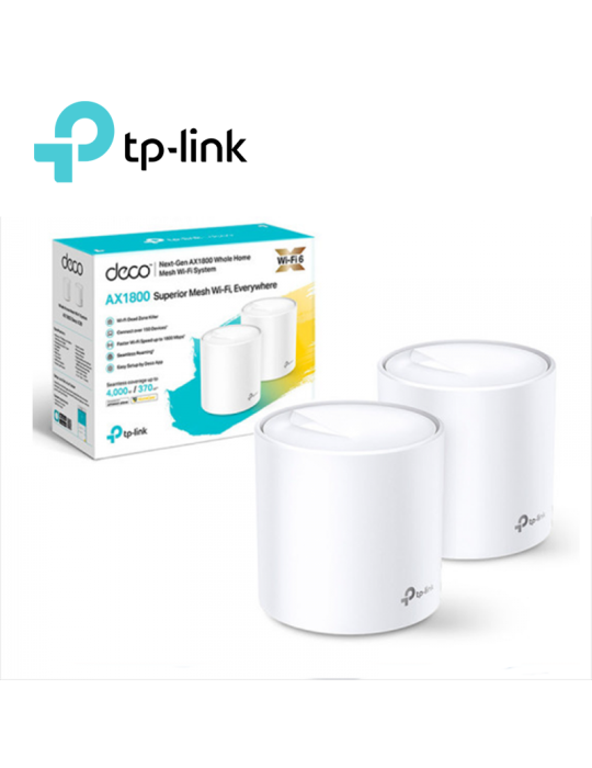 ROUTER TP-LINK MESH DECO X20 V2  ( PAQX2  ) AX1800 2BAND