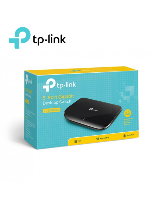 SWITCH 5PT GIGA TP-LINK ( TL-SG1005D ) 10/100/1000