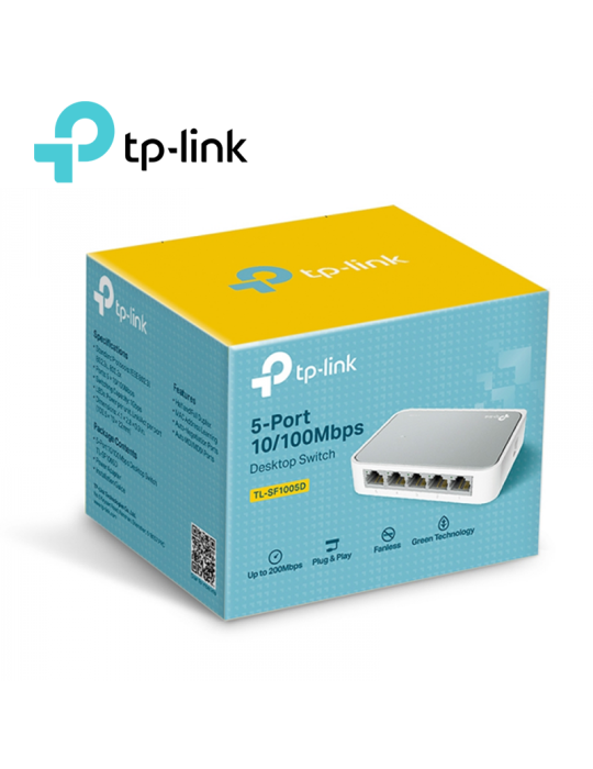 SWITCH 5PT TP-LINK ( TL-SF1005D ) 10/100MBPS