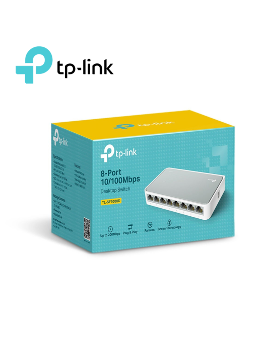 SWITCH 8PT TP-LINK ( TL-SF1008D ) 10/100MBPS