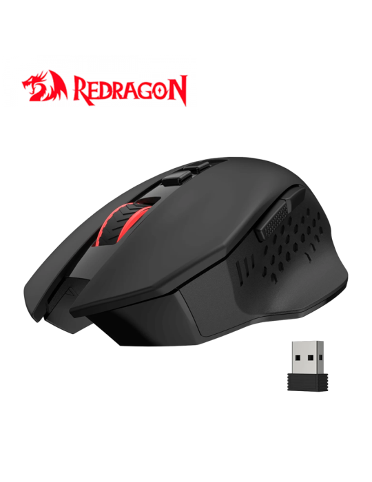 Mouse Gaming Wireless Redragon Gainer ( M656 ) 4000 Dpi Rgb