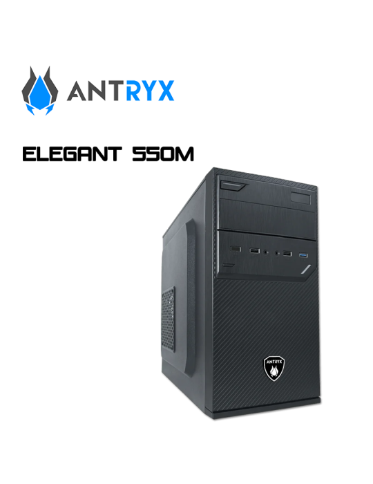 CASE 350W ANTRYX ELEGANT (AC-E550M-350CP) 550M USB 3.0 BLACK