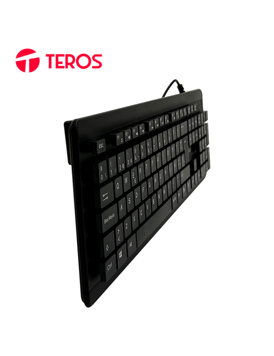 Teclado Teros Te-4065n Usb Black