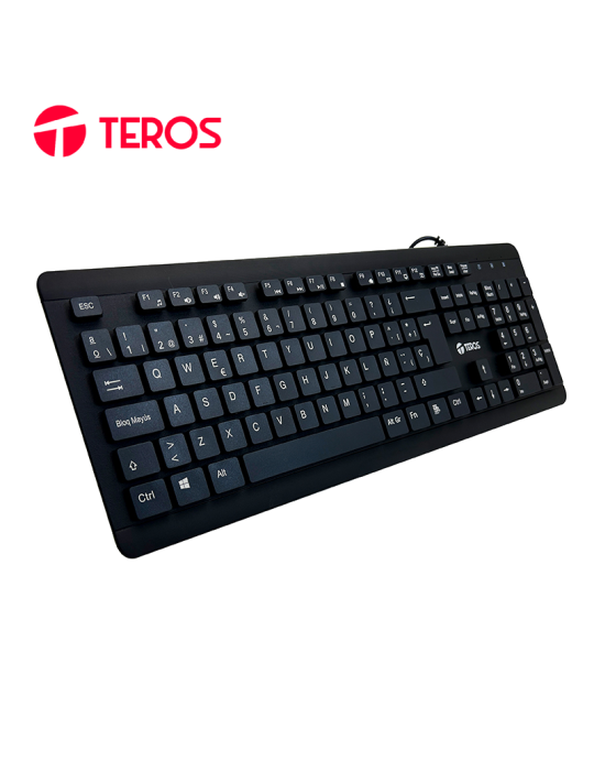 Teclado Teros Te-4065n Usb Black