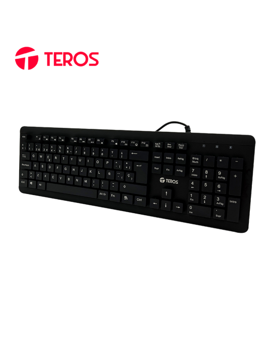 Teclado Teros Te-4065n Usb Black