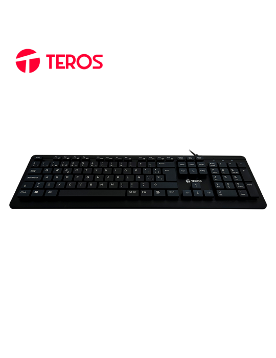 Teclado Teros Te-4065n Usb Black