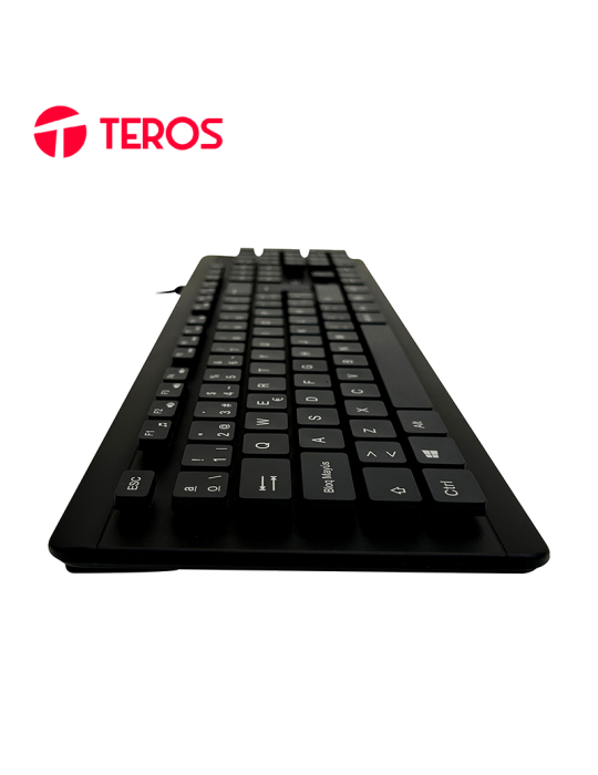 Teclado Teros Te-4065n Usb Black