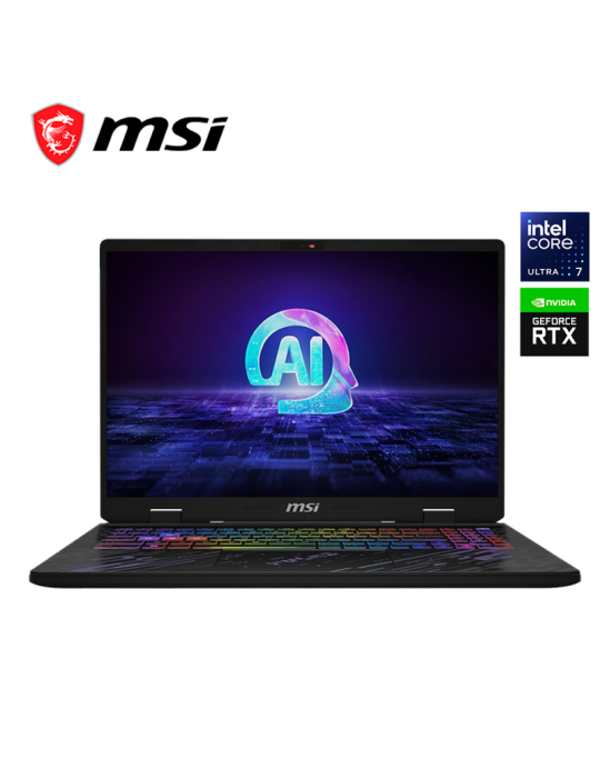 Laptop Gamer Msi Pulse 17 AI C1VGKG-063PE Core Ultra 7 155h 16gb 1tb Ssd Rtx 4070 8gb 17.3" W11(9S7-17T311-063)