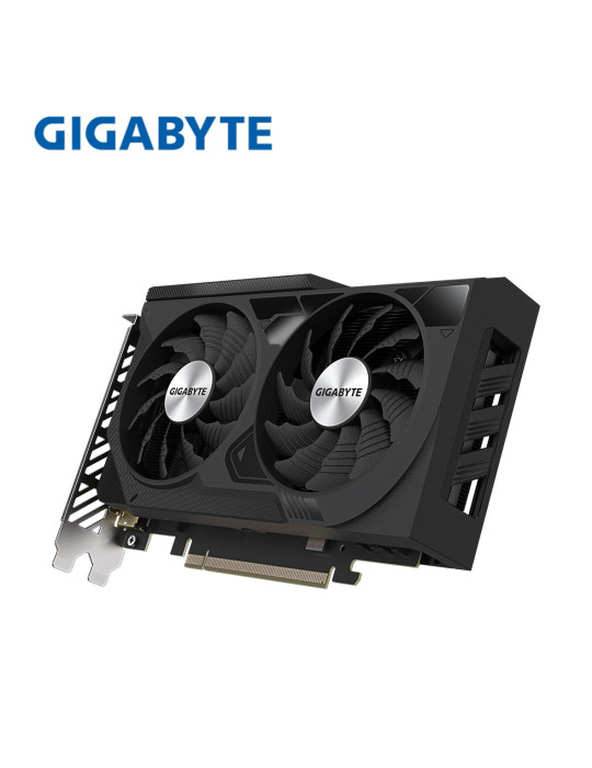 Tarjeta De Video Nvidia Gigabyte Rtx 4060 Windforce Oc 8gb Gddr6 128 Bits (GV-N4060WF2OC-8GD)