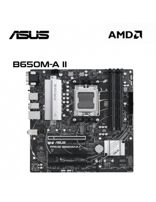 PLACA AMD ASUS PRIME B650M-A II DDR5 AM5 (90MB1EH0-M0EAY0)