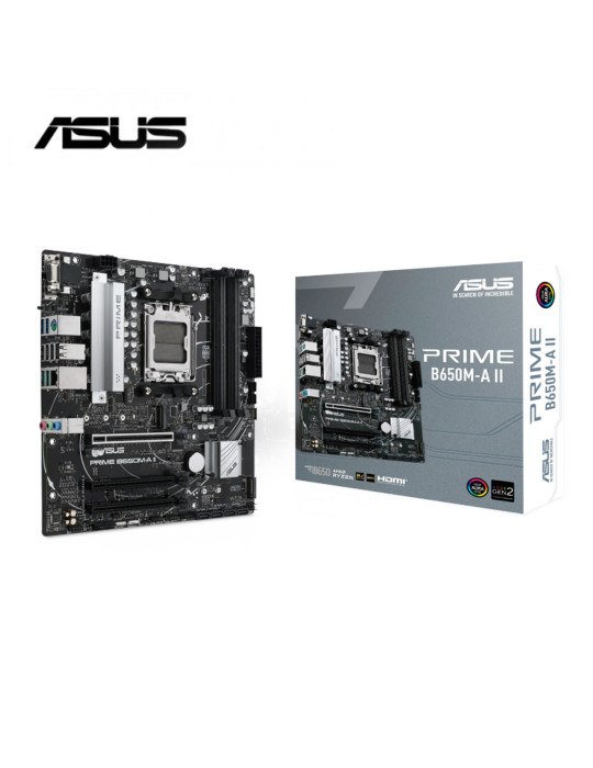 Placa Amd Asus Prime B650m-a Ii Ddr5 Am5 (90MB1EH0-M0EAY0)