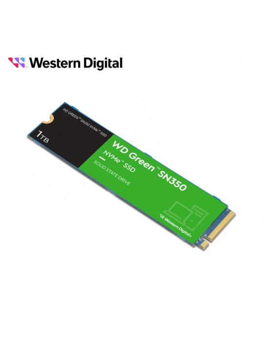 Ssd M.2 WD SN350 1TB Nvme Green (WDS100T2G0C)
