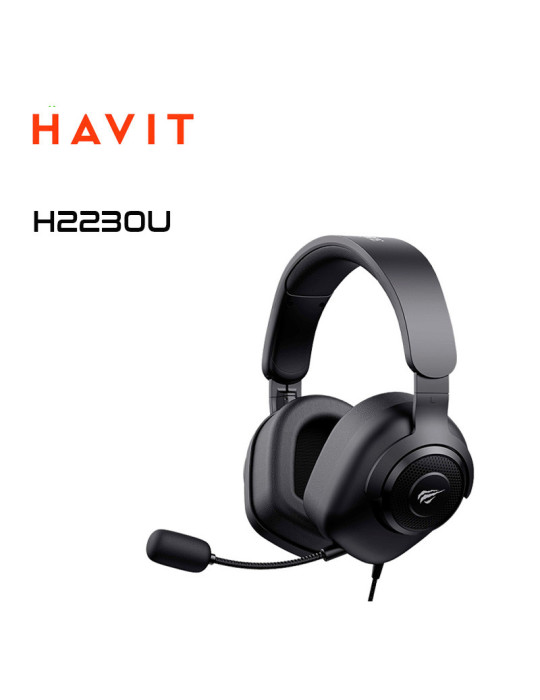 AUDIFONO GAMING HAVIT H2230U BLACK (HVGMH-H2230U-BK)