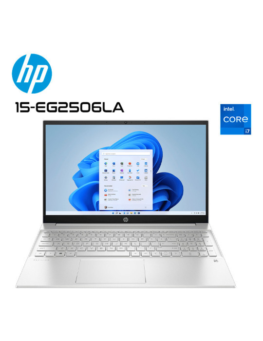 LAPTOP HP PAVILION 15-EG2506LA CORE I7-1255U 12GB 512GB SSD 15.6" W11(91S39LA)
