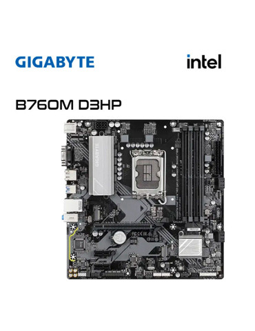 PLACA INTEL GIGABYTE B760M D3HP DDR4 LGA 1700 (B760M D3HP DDR4)
