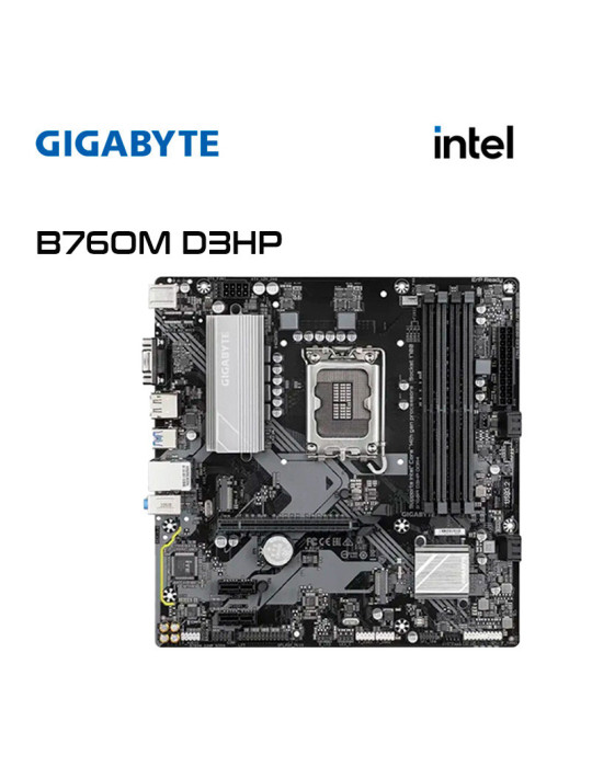 PLACA INTEL GIGABYTE B760M D3HP DDR4 LGA 1700 (B760M D3HP DDR4)