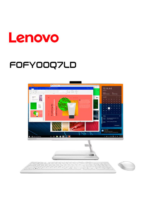 ALL IN ONE LENOVO IDEACENTRE 3 27ALC6 AMD RYZEN 7-7730U 16GB 512GB SSD 27" FREEDOS (F0FY00Q7LD)