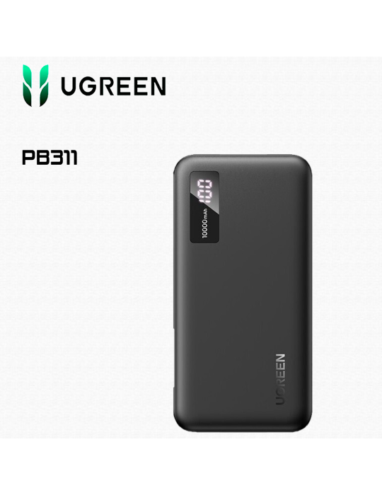 BATERIA PORTATIL UGREEN PB311 10000MAH BLACK 20W (25742)