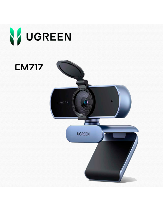 CAMARA UGREEN CM717 (25442) BLACK USB 2K
