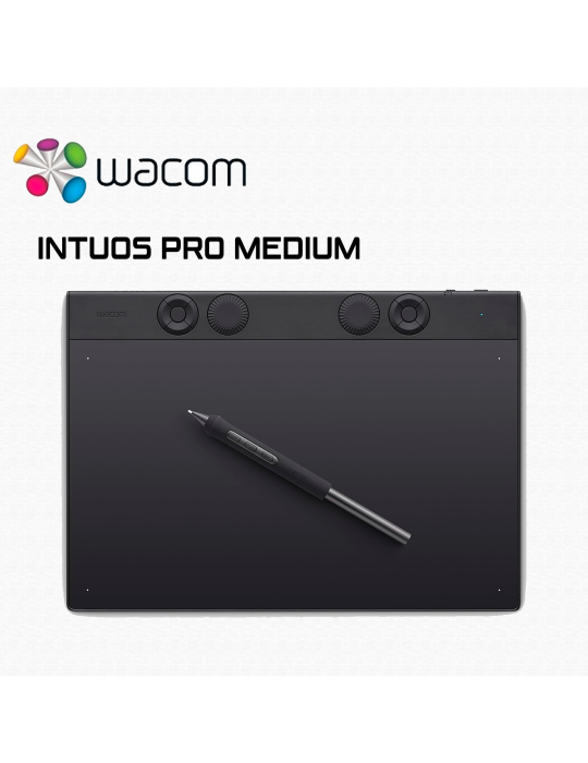 TABLETA WACOM INTUOS PRO MEDIUM USB-C BT (PTK670K0A)
